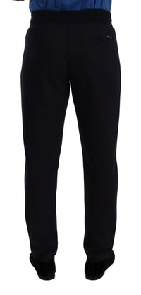 Thumbnail for Elegant Blue Jogger Pants for Men