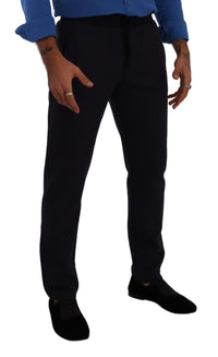 Thumbnail for Elegant Blue Jogger Pants for Men