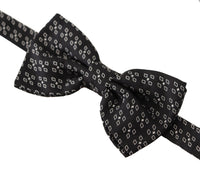 Thumbnail for Elegant Polka Dot Silk Bow Tie