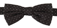 Thumbnail for Elegant Polka Dot Silk Bow Tie