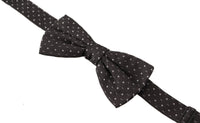 Thumbnail for Elegant Polka Dot Silk Bow Tie