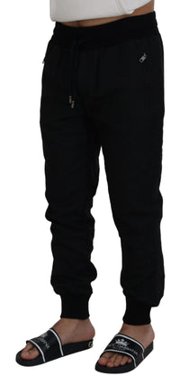 Thumbnail for Black Men Casual Jogger Pants