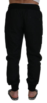 Thumbnail for Black Men Casual Jogger Pants