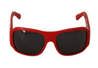 Thumbnail for Swarovski Stone Embellished Red Sunglasses