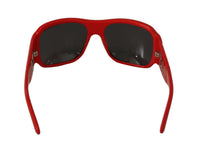 Thumbnail for Swarovski Stone Embellished Red Sunglasses