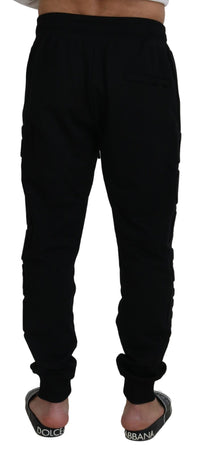 Thumbnail for Black Cotton Men Jogger Pants