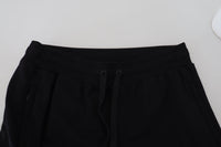 Thumbnail for Black Cotton Men Jogger Pants