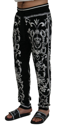 Thumbnail for Baroque Patterned Casual Sweatpants