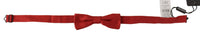 Thumbnail for Elegant Red Silk Bow Tie