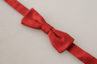 Thumbnail for Elegant Red Silk Bow Tie