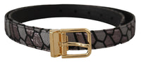 Thumbnail for Multicolor Leather Statement Belt