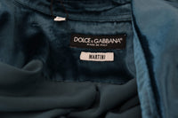 Thumbnail for Elegant Blue Martini Slim Fit Casual Shirt