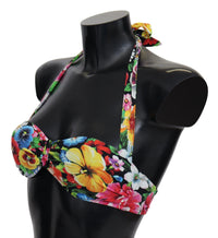 Thumbnail for Floral Elegance High-End Bikini Top