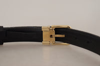 Thumbnail for Elegant Multicolor Leather Belt with Gold Buckle