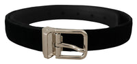 Thumbnail for Elegant Grosgrain Leather Belt