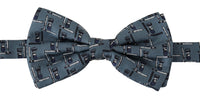 Thumbnail for Elegant Silk Blue Bow Tie