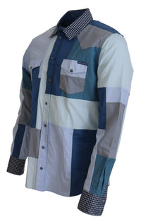 Thumbnail for Elegant Multicolor Slim Fit Casual Shirt