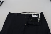 Thumbnail for Blue Wool Chino Formal Pants