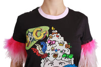 Thumbnail for Chic Crewneck Year of the Pig Motif Tee