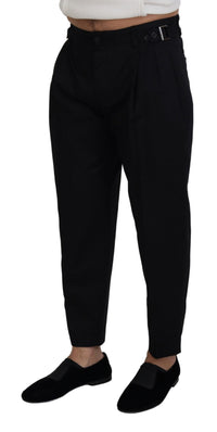 Thumbnail for Black Cotton Chino Formal Pants