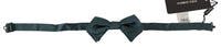 Thumbnail for Elegant Green Silk Bow Tie