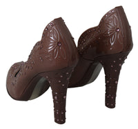 Thumbnail for Elegant Crystal-Embellished Cinderella Pumps