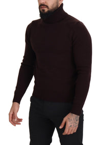 Thumbnail for Elegant Turtleneck Wool Pullover Sweater