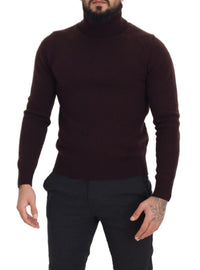Thumbnail for Elegant Turtleneck Wool Pullover Sweater