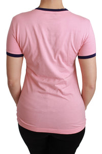 Thumbnail for Pink YEAR OF THE PIG Top Cotton T-shirt