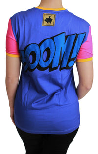Thumbnail for Purple PIG SUPERGIRL Top Cotton T-shirt