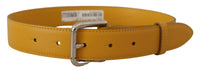 Thumbnail for Elegant Leather Belt in Sunshine Yellow