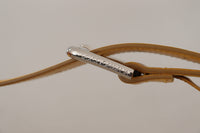 Thumbnail for Elegant Leather Belt in Sunshine Yellow