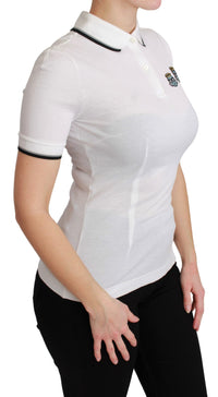 Thumbnail for Chic Polo Angel Embroidered T-shirt