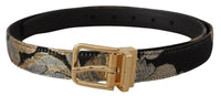 Thumbnail for Multicolored Jacquard Leather Belt