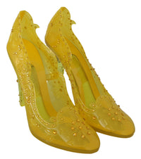 Thumbnail for Enchanting Cinderella Crystal Pumps