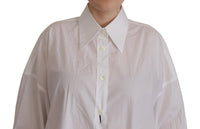 Thumbnail for Elegant White Cotton Buttoned Shirt