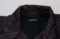 Thumbnail for Elegant Purple Biker Jacket
