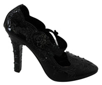 Thumbnail for Elegant Crystal Embellished Cinderella Pumps