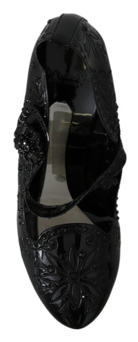 Thumbnail for Elegant Crystal Embellished Cinderella Pumps