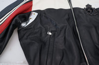 Thumbnail for Elite Black Leather Hooded Bomber Jacket