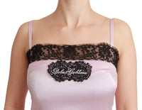 Thumbnail for Elegant Silk Lace Detail Tank Top