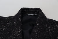 Thumbnail for Sleek Patterned Wool Double Breasted Jacket