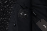 Thumbnail for Sleek Patterned Wool Double Breasted Jacket