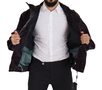 Thumbnail for Elegant Bordeaux Collared Jacket