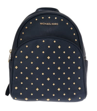 Thumbnail for Elegant Leather ABBEY Backpack in Navy Blue