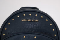 Thumbnail for Elegant Leather ABBEY Backpack in Navy Blue