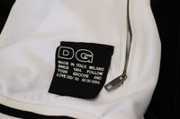 Thumbnail for Elegant Black Bomber Jacket with Hood