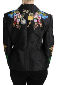 Thumbnail for Enchanted Sicilian Brocade Blazer