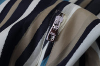 Thumbnail for Multicolor Full Zip Silk Blend Jacket