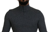 Thumbnail for Elegant Dark Gray Pullover Sweater